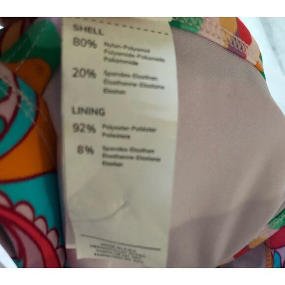 Cupshe two-piece bathing suit boho paisley size Small - Picture 8 of 8